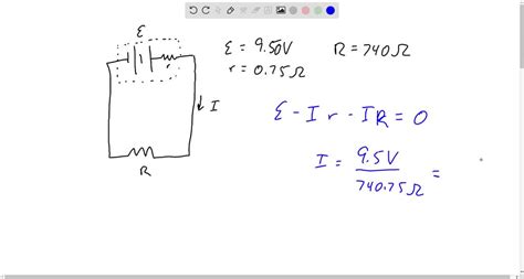 Solved Calculate The Terminal Voltage For Battery With An Internal