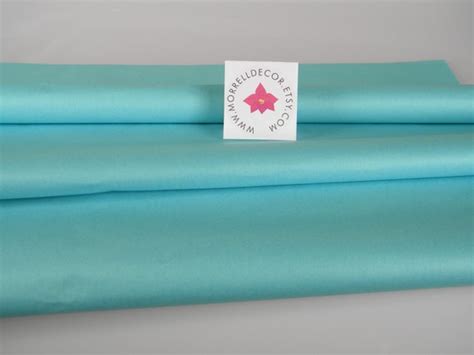 Tissue Paper Aqua Aquamarine Blue Light By Morrelldecor On Etsy