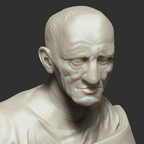 A roman harvest sacrifice, from cato, on agriculture 134, 160 bce at enteract.com. Printable bust of Marcus Porcius Cato the ... 3D Model 3D ...