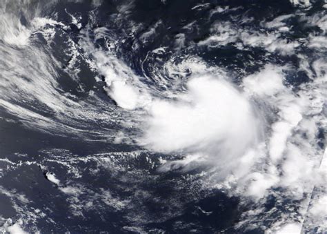 Nasa Satellite Image Subtropical Depression Turns Into Tropical Storm