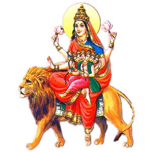 Goddess Skandamata | Navratri devi images, Navratri images ...