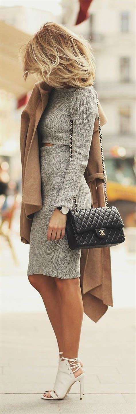 Most Liked And Tried Great Winter Outfits Pencil Skirt Outfits With