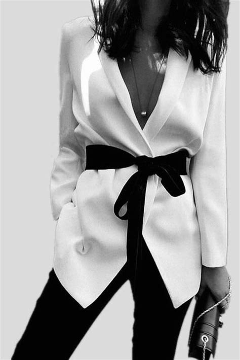 Pin De Pessoa Em ~she Loves Black And White~ Looks Moda Moda Feminina