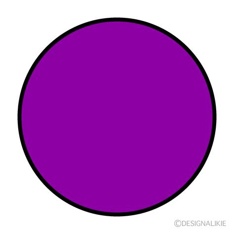 Purple Circle Clip Art Free Png Image｜illustoon