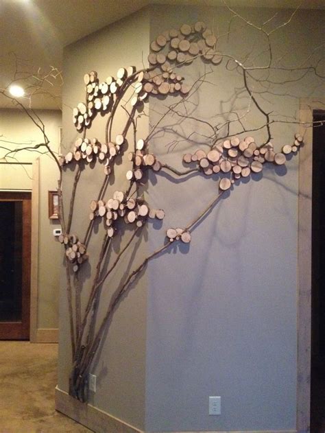 32 Diy Wall Decor Using Tree Branches Design Ideas Tempat Pernikahan