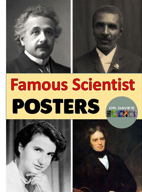Famous Scientist Posters Famous Scientists Posters Famous Scientist