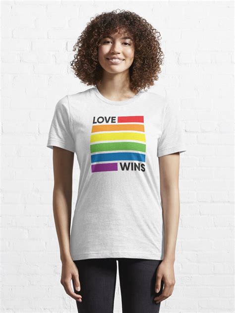 Rainbow Flag Love Wins Lgbt Pride T Shirt For Sale By Lgbtiq