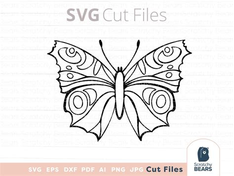 Butterfly Svg For Cricut And Silhouette Butterfly Wings Svg Etsy