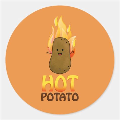 Potato Stickers 100 Satisfaction Guaranteed Zazzle