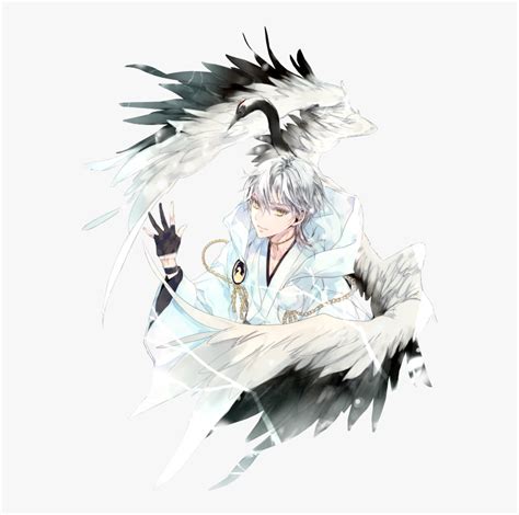 Angel Boy With White Hair Anime Hd Png Download Transparent Png