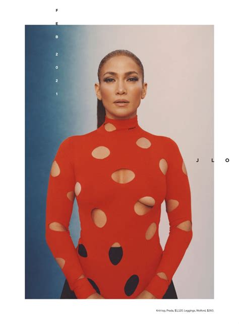 Jennifer Lopez Elle Magazine February 2021 Issue Celebmafia