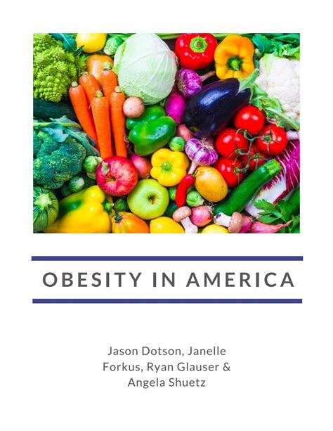 Obesity In America By Jforkus Issuu