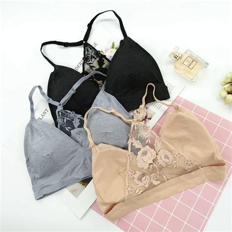 Women New Design Sweet Lace Seamless Tube Bra Padded Boob Yoga Sport Beauty Back Bra Buy Lace