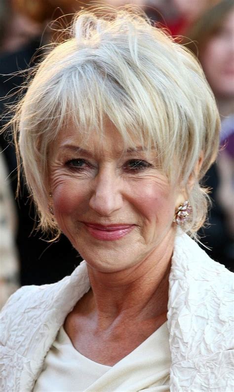 Helen Mirren Pixie Haircut Leilaewelina