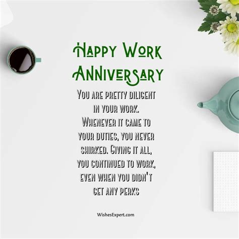 60 Happy Work Anniversary Quotes With Images