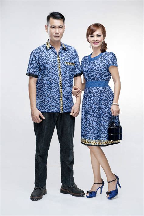 Baju Batik Couple Motif Masa Kini Batik Bagoes Solo