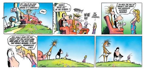 Bloom County Comic Strip With Bill The Cat Opus And Blonde Girl