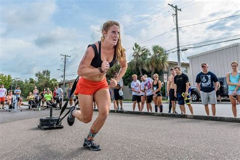 Nadine Mckane—of Tas Crossfit In Florida—at Crossfit Clearwater Photo