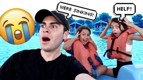 Stranded On A Boat Prank With 7 Year Old Sister Wild Youtube