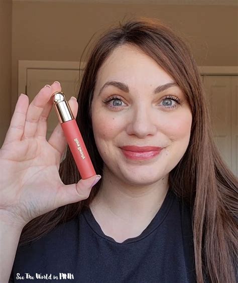 Rare Beauty Soft Pinch Tinted Lip Oil In Joy Try On And Review See