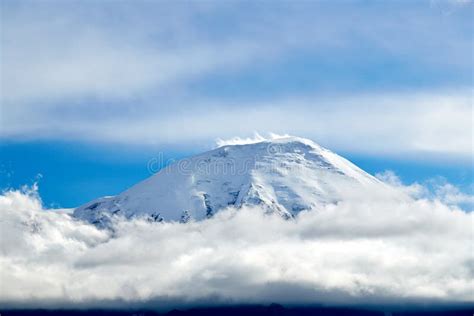 Volcano Of Kamchatka Russia Stock Image Image Of Ground Landscape