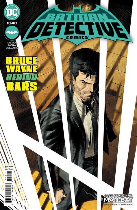 Bruce Wayne In The Drunk Tank In Detective Comics 1040 Preview