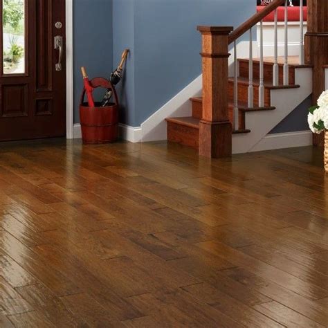 Armstrong American 5 Engineered Hickory Hardwood Flooring In Autumn