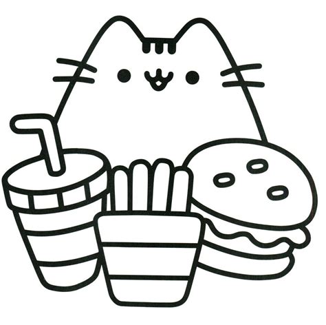 25 Inspired Photo Of Pusheen Cat Coloring Pages