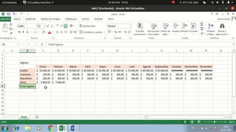Excel Planilla De Gastos Configuración Y Fórmulas 24 Youtube
