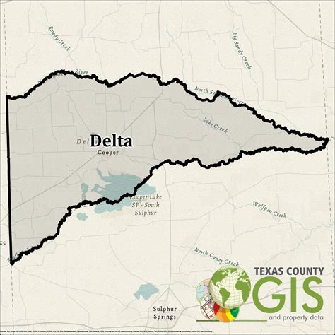 Delta County Shapefile And Property Data Texas County Gis Data