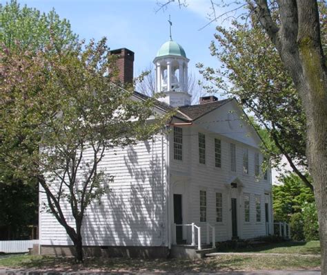 Old Academy Fairfield 1804 Historic Buildings Of Connecticut