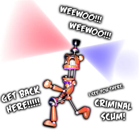 Security Freddy Becomes A Police Officer Hes Gonna Put Meth Dealer Freddy In Jail
