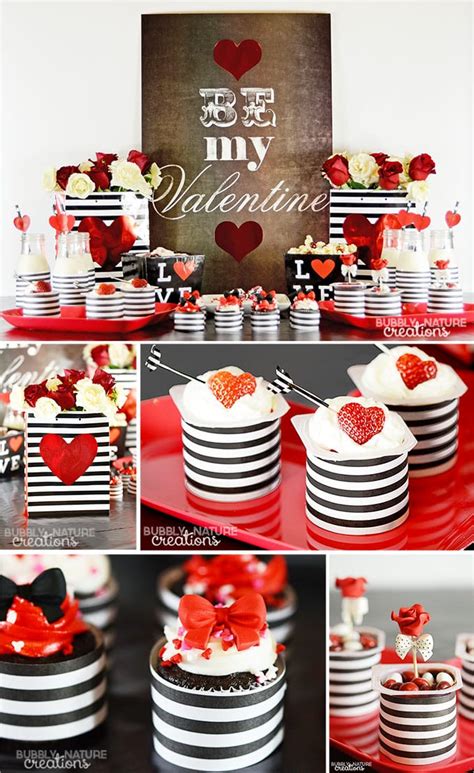 Valentines Day Party With Easy To Make Desserts