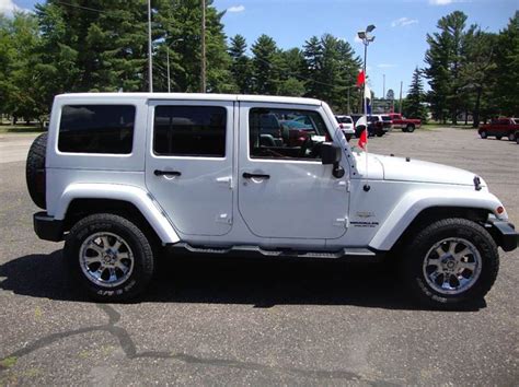 2012 Jeep Wrangler Unlimited Sahara 4x4 4dr Suv In Merrill Wi G And G