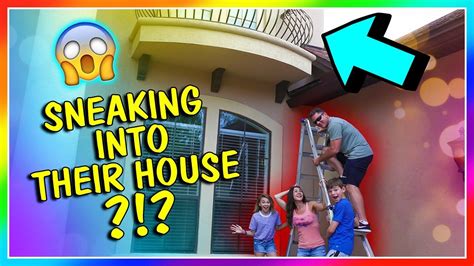 We Sneak Into A Youtuber S House We Are The Davises Youtube