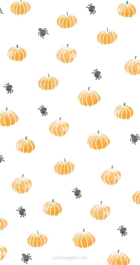 Pumpkins Spiders Wallpaper Halloween Wallpaper Iphone