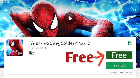 You can play this game so this spider man game is also developed and published by the gameloft with so many amazing features. How to download the amazing spider man 2 free for android - YouTube