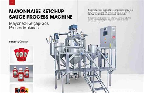 Ketchup Mayonnaise Sauce Making Production Machine Al Hariri Group