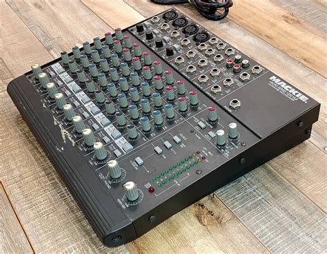 Mackie Micro Series 1202 12 Channel Mic Line Mixer Reverb