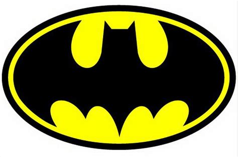 Batman Bat Chest Symbol Logo Iron On Tshirt Transfer Printable Batman