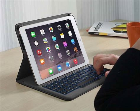 Looking for a good deal on air 2 ipad keyboard backlit? Anker Backlit iPad Air 2 Keyboard Case with 7 Backlight ...