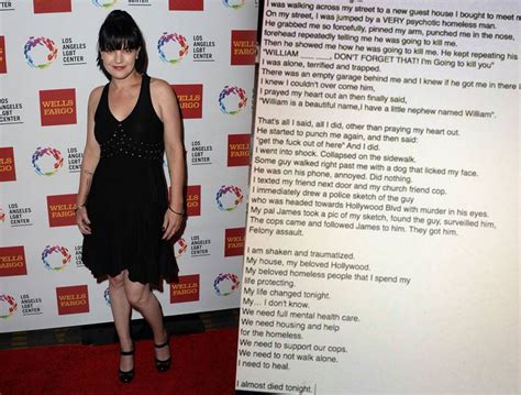 Ncis Star Pauley Perrette Attacked By Very Psychotic Homeless Man