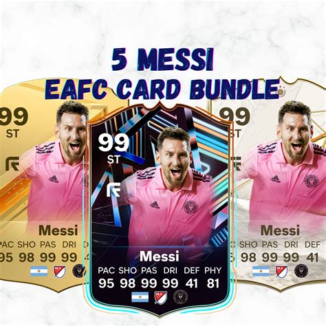 Lionel Messi Inter Miami Fifa Card Eafc Instant Digital Etsy Singapore