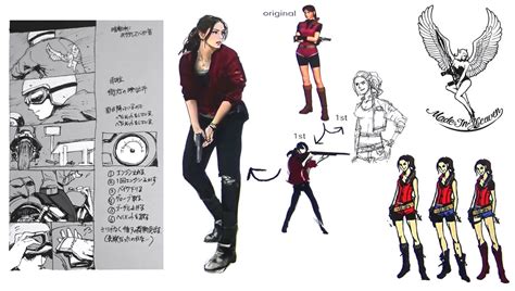 Claire Redfield Concept Artwork From Resident Evil 2 2019 Art