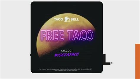 Taco Bell Is Celebrating The Taco Moon By Giving Away Free Tacos