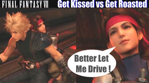 Ffvii Cloud Getting Kissed Vs Getting Roasted By Jessie Final Fantasy