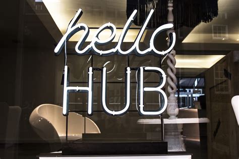 Hello Hub Kemp London Bespoke Neon Signs Prop Hire Large Format