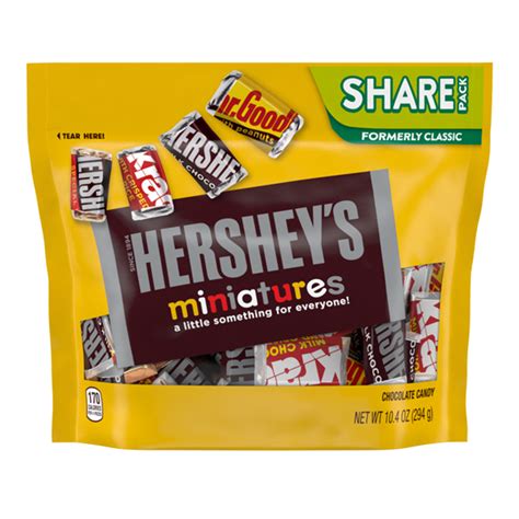 Hersheys Miniatures Chocolate Candy Assortment 104 Oz Variety Bags