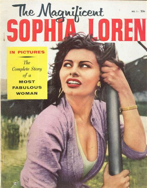 Magnificent Sophia Loren Magazine Back Issues Year 1957 Archive