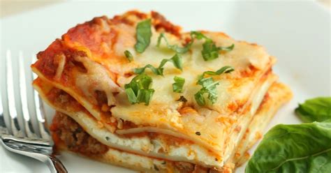 Vjay Recipe Classic Four Cheese Lasagna